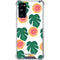 Bouffants and Broken Hearts Tropical Leaves and Citrus Galaxy S20 FE Clear Case